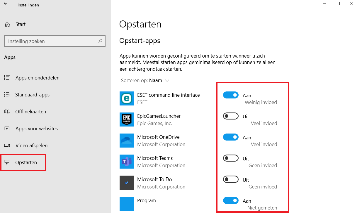 Apps Automatisch Opstarten In Windows 10 – ICTBrein